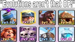 When Clash Royale Noobs Use Evolution Mortar….