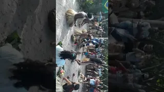 apresentação da escola potiguara da Aldeia Brejinho