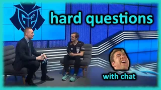 G2 Caps interview advice for Broxah | LEC Winter Finals