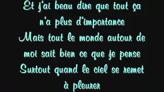 S-kyz _ quand la pluie tombe  lyrics/paroles