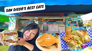 SAN DIEGO FOOD TOUR | Must Eat FISH TACOS + Heritage diner + Vegan Jewish Deli