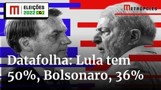 Análise: Datafolha: Lula tem 50%, Bolsonaro, 36% | Ipec: Lula tem 51%, Bolsonaro, 37%