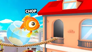 CHOP WENT CRAZY LEVEL TO SAVE HIS FISH FRIEND