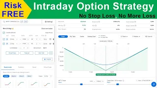Risk FREE Option Strategy NO Need Stop Loss