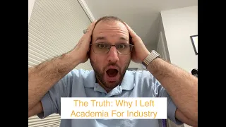 Why I Left Academia For Industry