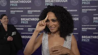 Lauren Ridloff Red Carpet Interview: 2023 Breakthrough Prize Ceremony