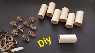 Wow! Amazing idea with toilet paper rolls!  Great recycling idea - toilet paper roll craft
