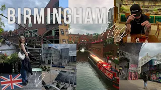 BIRMINGHAM🇬🇧 | City Guide, canals, street art in Digbeth, what to do | VLOG [English]