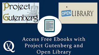 Access Free Ebooks with Project Gutenberg and Open Library