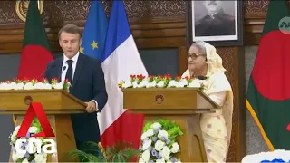 France's Macron makes landmark visit to Bangladesh to "consolidate" Indo-Pacific push