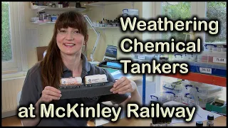 67. Weathering Chemical Tankers at McKinley Railway.