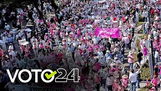 ¿Por qué la 'marea rosa' apoya a Xóchitl Gálvez? | Voto24