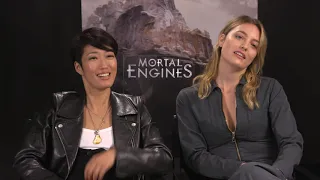 Jihae and Leila George Talk Mortal Engines!