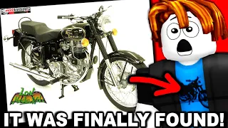 I can't believe this was just discovered... (Roblox Blue and Black Motorcycle Shirt)