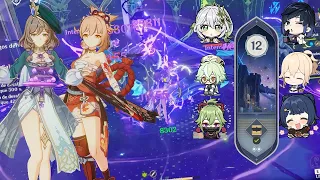 SEE HOW A LISA MAIN DESTROYS THE MOST ANNOYING ABYSS: Lisa dps & Yoimiya Rust. 3.7 abyss 12. リサ【原神】