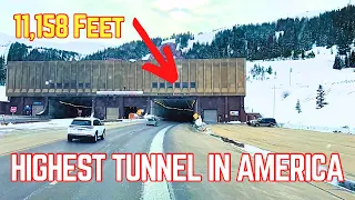 The Highest Tunnel in America - Trucking Through and Down, Down, Down