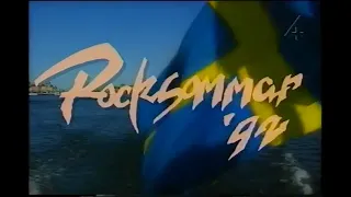 Rocksommar 1992 Pearl Jam-Nirvana