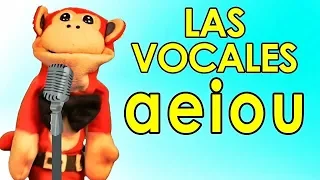 Mira Este Video y Aprende Las Vocales  A E I O U Con El Mono Silabo. Canciones Infantiles Educativas