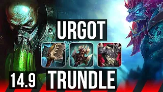 URGOT vs TRUNDLE (TOP) | Comeback | BR Master | 14.9