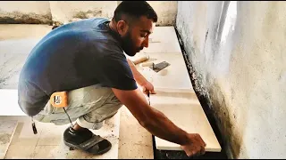 HOW IS A MARBLE FLOOR MADE? Marble Flooring Work by the Master