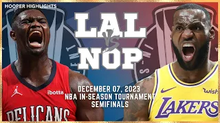 Los Angeles Lakers vs New Orleans Pelicans Full Game Highlights | Dec 7 | 2024 NBA Season