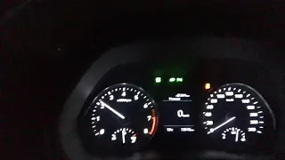 Hyundai i30 1.0 T-GDI acceleration 0-100, TC OFF