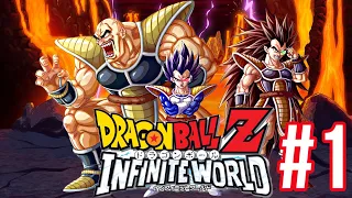 First Time Playing The Hardest DBZ Game Ever : Dragon Ball Z Infinite World #1