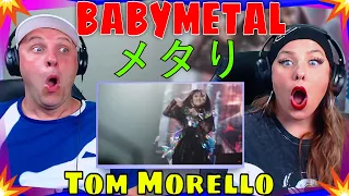 reaction to BABYMETAL – メタり！！ (feat. Tom Morello) (OFFICIAL Live Music Video) THE WOLF HUNTERZ REACT