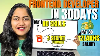 Stop HTML,CSS,JS😡Learn this & Become FRONTEND Developer in 30DAYS Easily🔥🔴