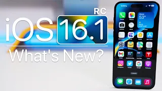 iOS 16.1 RC is Out! - What's New?
