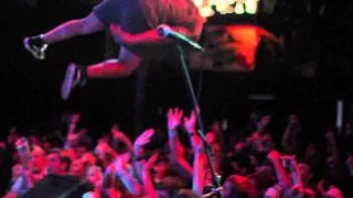 How to properly Stage dive at a pop punk concert.