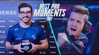 CS:GO - BEST PRO MOMENTS! 2017 (Flickshots, Crazy Clutches, Inhuman Reactions, ACEs, Best Frags)