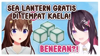 SORA Memberi Tau AZKi Kalau Bisa Dapat Sea Lantern Gratis di Tempat KAELA | (Hololive Clips)