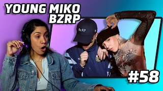 YOUNG MIKO || BZRP Music Sessions #58 |Latina Vocal Coach Reacciona| ANA MEDRANO