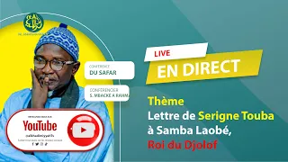 🔴DIRECT TOUBA | La Grande Conférence du SAFAR à la Grande Mosquée de Touba