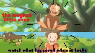 She broke the magical chair. Watch her friends' reaction!