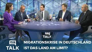 FLÜCHTLINGSKRISE IN DEUTSCHLAND: Wie lässt sich der Migrationsstrom steuern? | WELT Talk