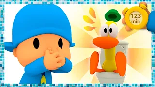 🚽 POCOYO E NINA - Aprendendo A Ir Ao Banheiro Sozinho [123 min] DESENHOS ANIMADOS para crianças