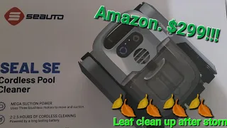 Seauto Seal SE leaf cleaning