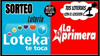 Sorteo LOTEKA TE TOCA LA PRIMERA En VIVO de hoy viernes 25 de agosto del 2023 #loteka #envivo #hoy