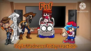 Fnf react to The Toy's Madness Friday mod! (Gacha club)