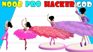 NOOB vs PRO vs HACKER vs GOD - Battle Ballet