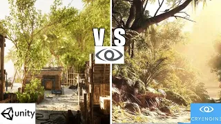 Cry Engine vs Unity Graphics Comparison 2022