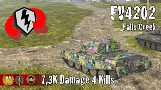 FV4202  |  7,3K Damage 4 Kills  |  WoT Blitz Replays