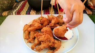 The most delicious fried chicken was cooked like KFC in the village - Village cooking