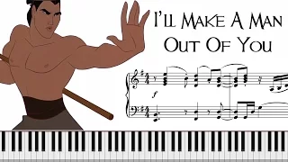 I'll Make A Man Out Of You from Mulan (Sheet Music)