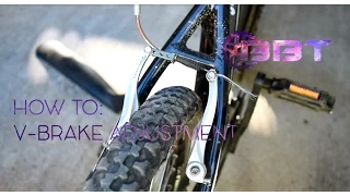 Kako Nastelovati V-Brake Kocnice | V-Brake Adjustment