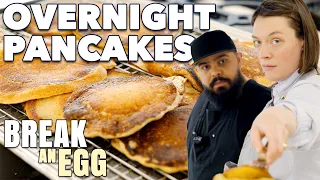 Magical Overnight Whole-Grain Brown Butter Pancakes | Break an Egg | Food52