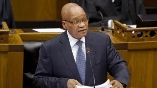 Jacob Zuma's day at the SONA debate