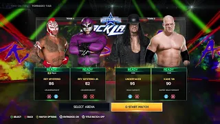 Rey Mysterio vs The brother's of destruction #Wwe #gaming